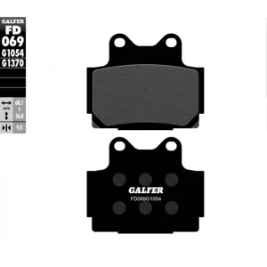 Novedad PASTILLA FRENO SEMI METALICA FD069G1054