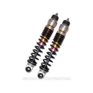 Juego Amortiguadores Traseros YSS Gas Eco Line Vespa GTS/GTV 250 No Te Lo Pierdas