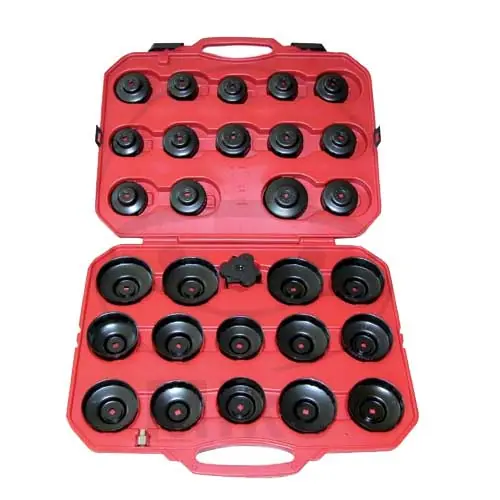 Juego universal de llaves de filtro de aceite 30 piezas Económico