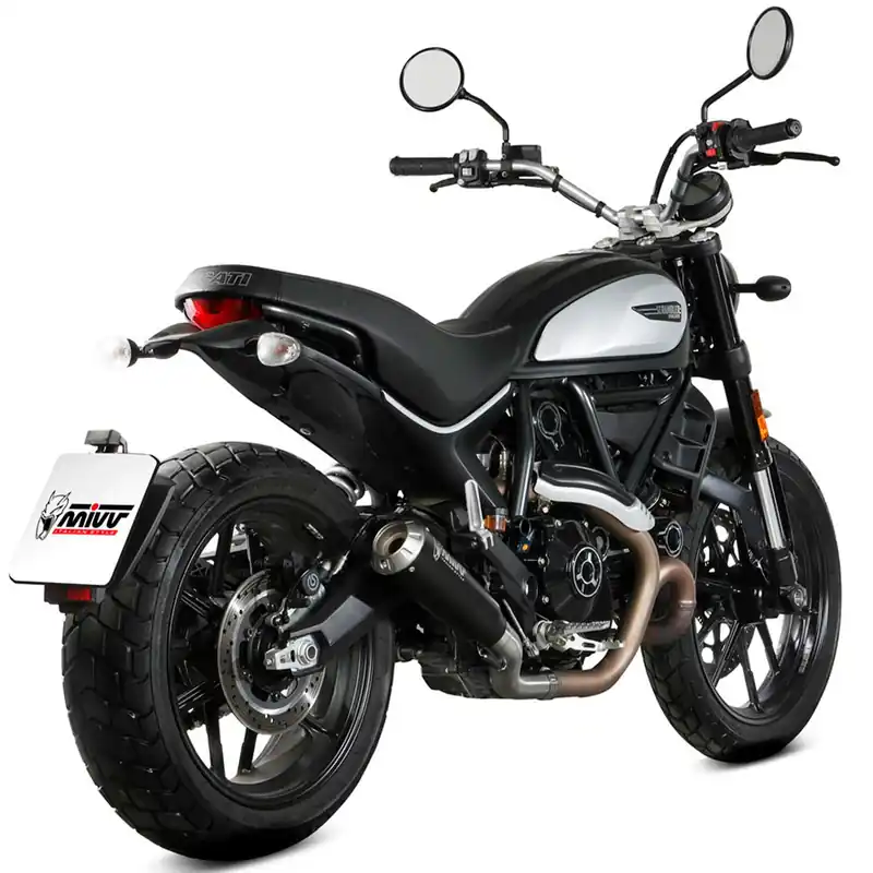 escape mivv x-m1 negro ducati scrambler 800 icon dark 21-22 Stock Limitado