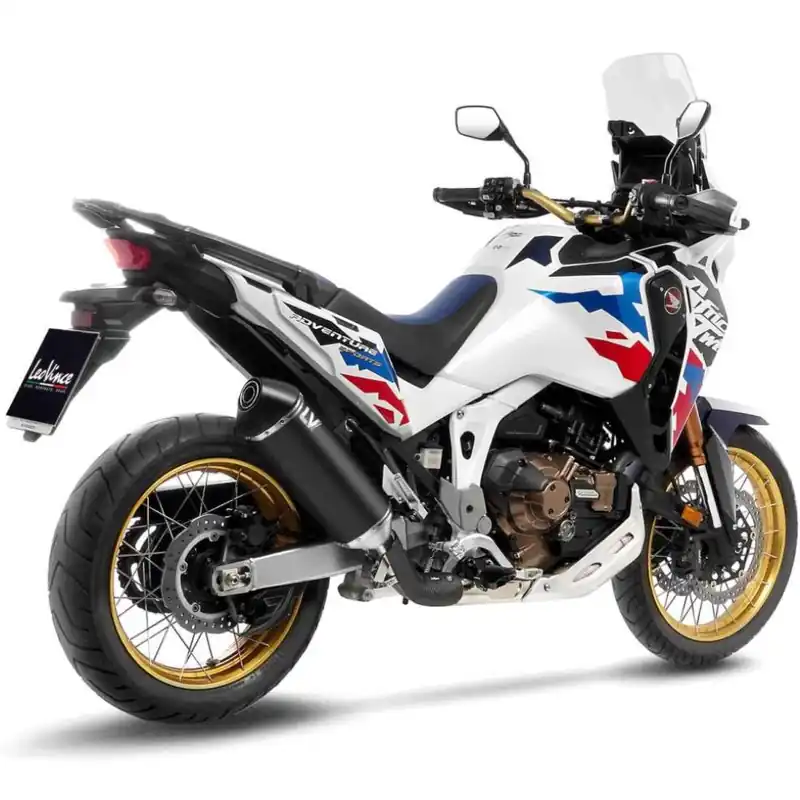 Marca Reconocida Escape LV14 BLACK EDITION homologado HONDA CRF1100L AFRICA TWIN/ADVENTURE SPORT/DCT 2024+
