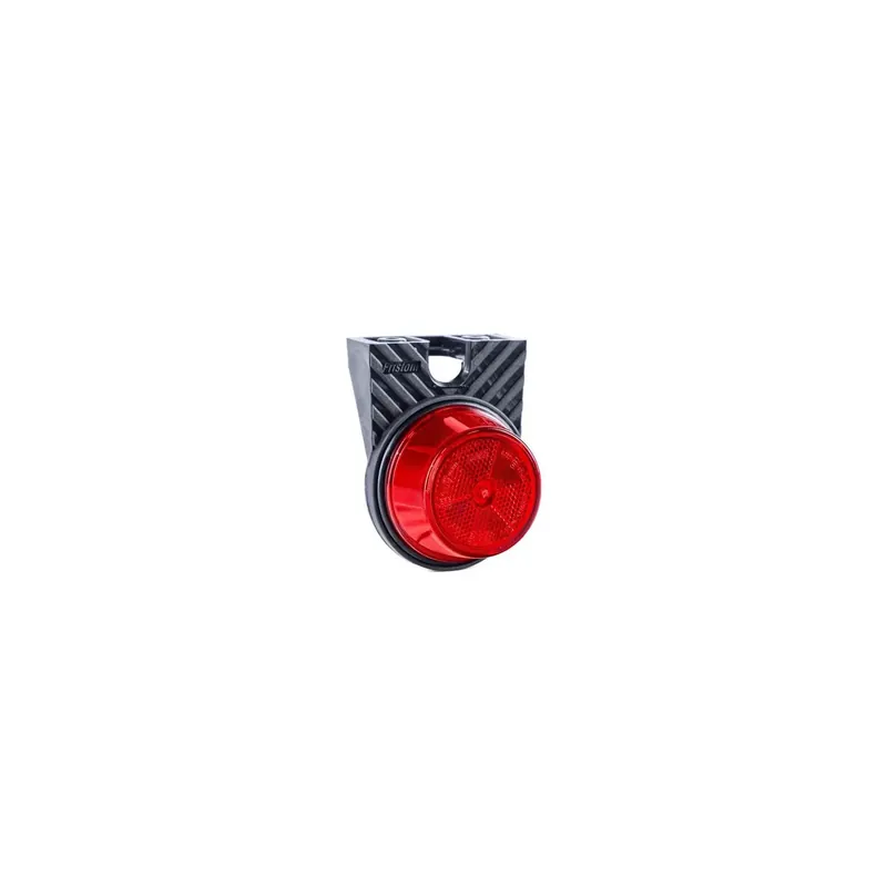 Luz de gálibo LED con soporte angular roja con reflector FT-059 B+K LED, cable de 0,5 metros, 12/36V homologación IA R1 - Fristom Barato