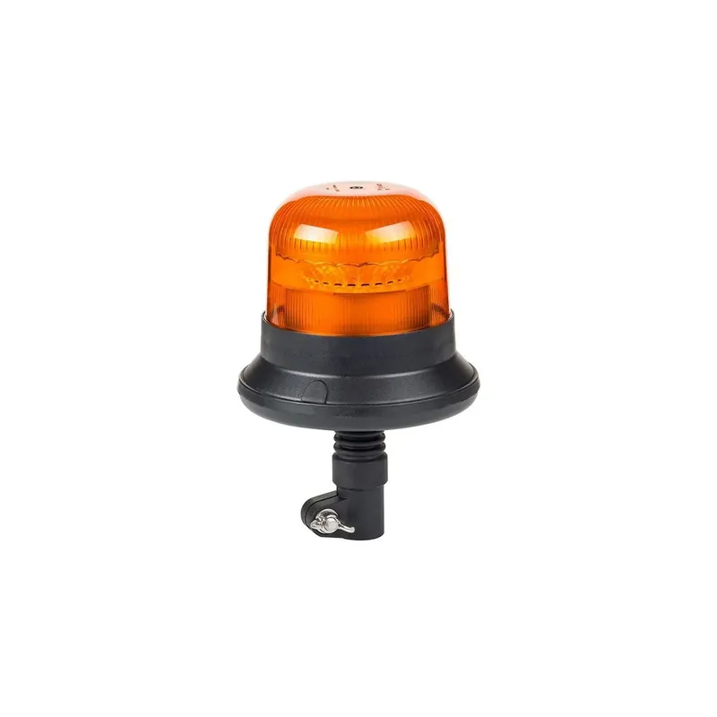 Rotativo LED alto LDO 2661 12/24V destello simple F-Flash, montaje en espiga ECE R10 EMC IP68  - Horpol Súper Precio