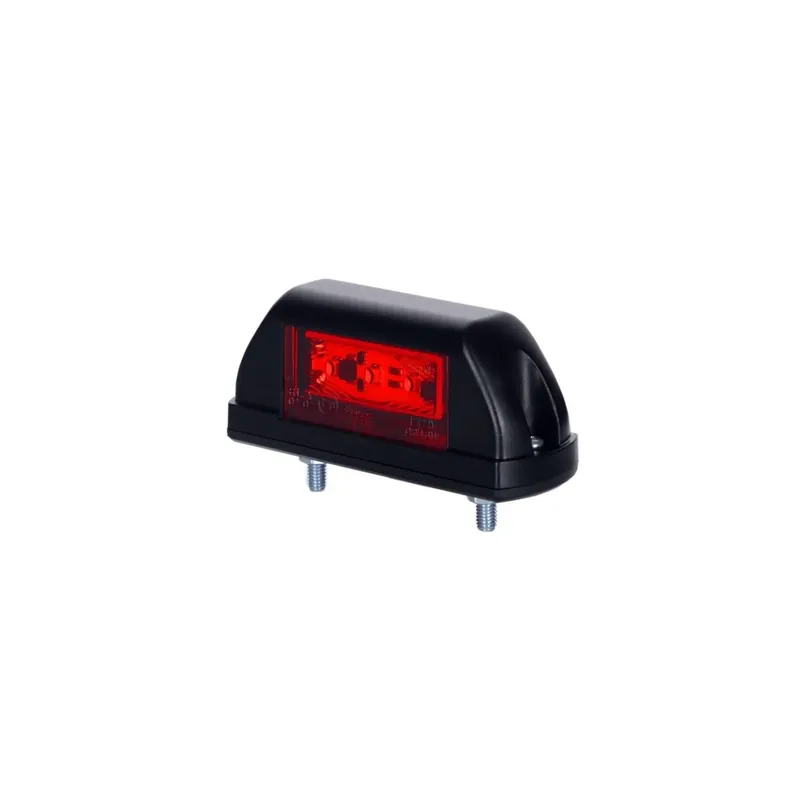 Entrega Rápida Piloto LED de galibo LD 703 12/24V 2 funciones, luz blanca/roja A R1 IP68 - Horpol