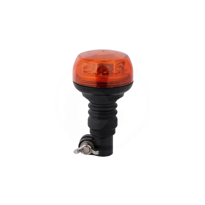 Rotativo LED Ámbar Mini 12/24V con Luz Giratoria y Doble Destello IP66 | 148mm y Ø84mm  - Granit Ordenar Ahora Mismo