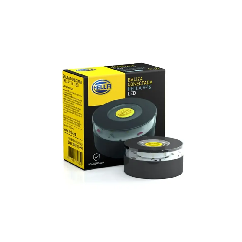 Baliza Homologada V-16 conectada DGT 3.0 IOT  - Hella Mejor Precio