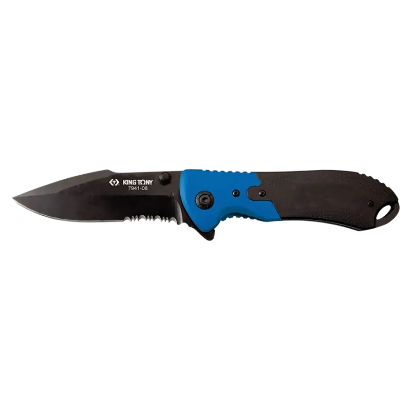 Precio Económico Navaja con muelle de bloqueo King Tony 794108A hoja 90 mm para taller moto/auto