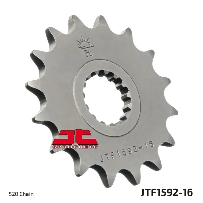 Piñón de moto JT Sprockets acero 16 dientes P.520 -JTF1592.16 Ocasión Especial