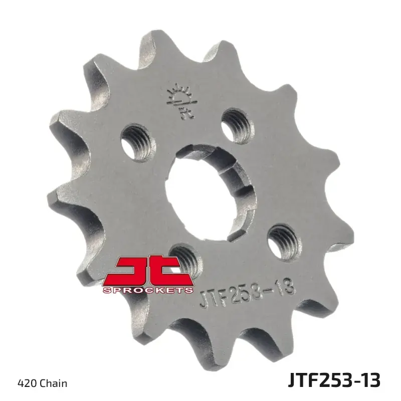 Gran Oferta Piñón de moto JT Sprockets acero 13 dientes P.420 JTF253.13
