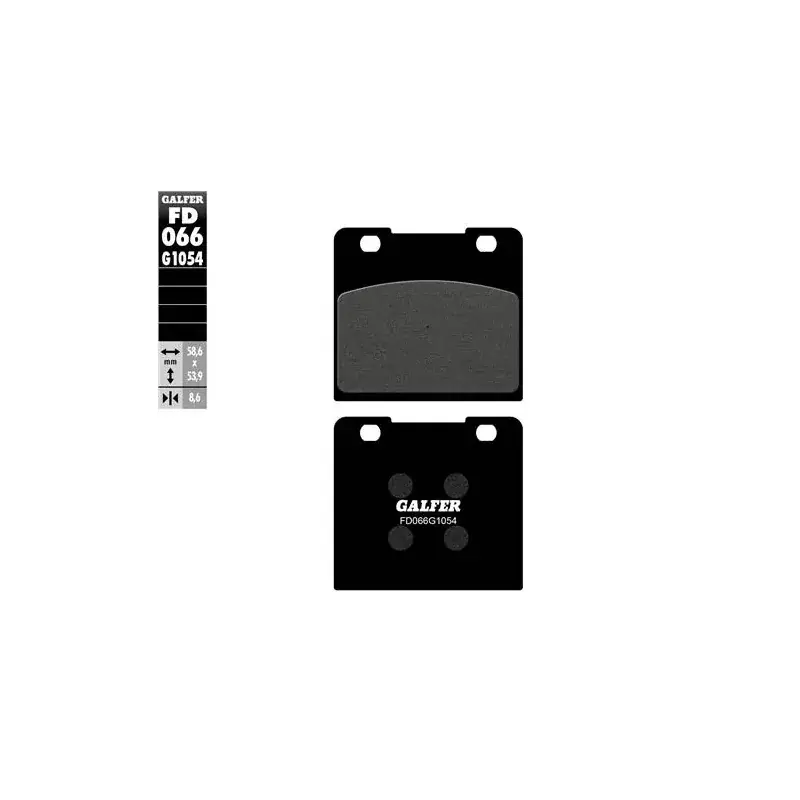 Pastillas de freno moto Galfer semi metal FD066G10 Directo De Fábrica