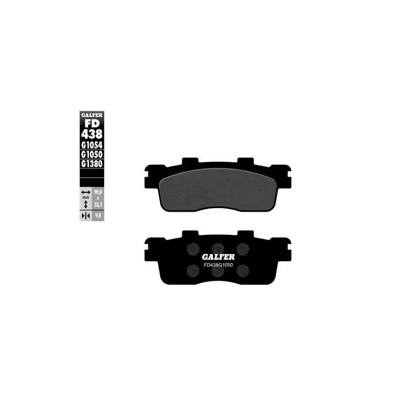 Precio De Oferta Pastillas de freno moto Galfer semi metal FD438G10
