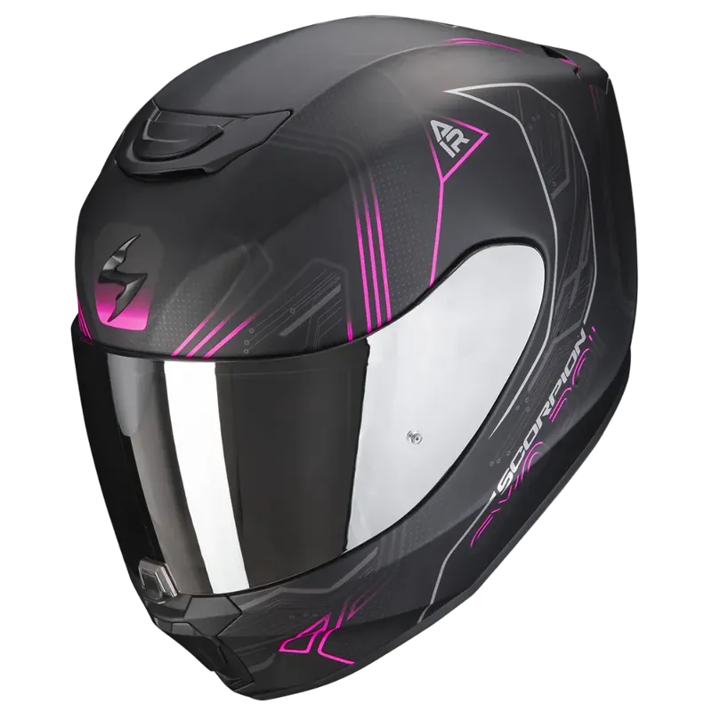 SCORPION - EXO 391 SPADA Negro mate-Rosa L Promoción Exclusiva