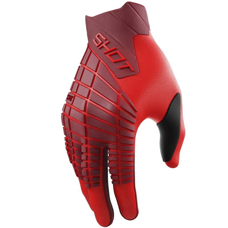 A Buen Precio SHOT CORE GUANTES DE MOTO ROJO 8