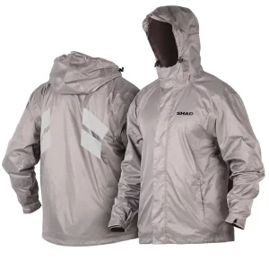 Directo De Fábrica Chaqueta Shad Impermeable-Chubasquero Gris S