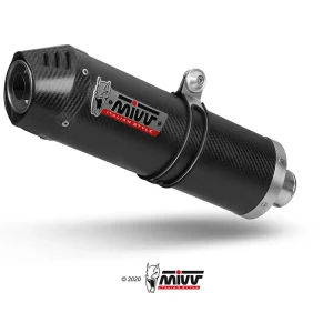 Escape Mivv Slip-On Oval carbono con tapa carbono BMW F 700 GS 2012-17 Compra Ahora