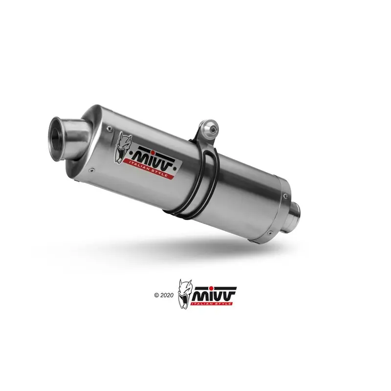 Promoción SUZUKI DL V-STROM 650 2007 - 2011 OVAL INOX/ST. STEEL MIVV