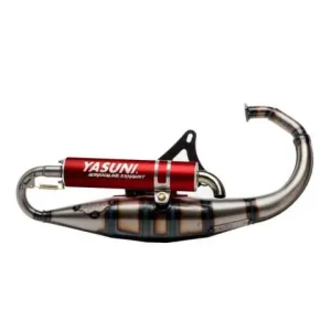 A Buen Precio ESCAPE YASUNI R MINARELLI VERTICAL / YAMAHA BW'S 50 ( HOMOLOGADO ) SILENCIADOR ROJO R: TUB307R