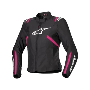 Chaqueta Mujer Alpinestars T-SPS V2 Waterproof Negro Blanco DivaPink S Ocasión Especial