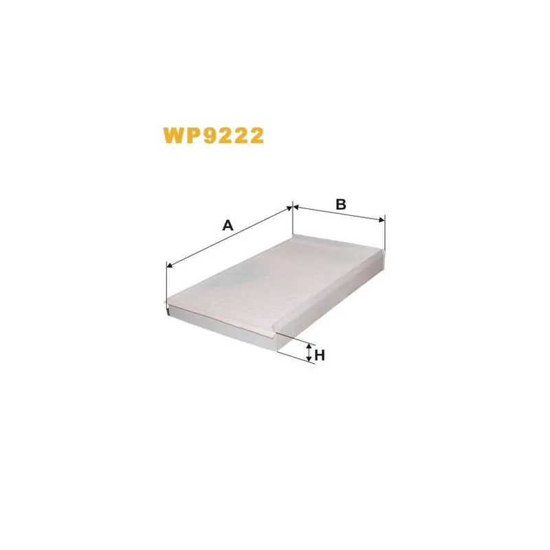 Precio Económico FILTRO WIX DE HABITACULO WP9222